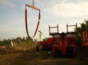 LKW faehrt in den Rhein Langel Hitdorf Faehre P315